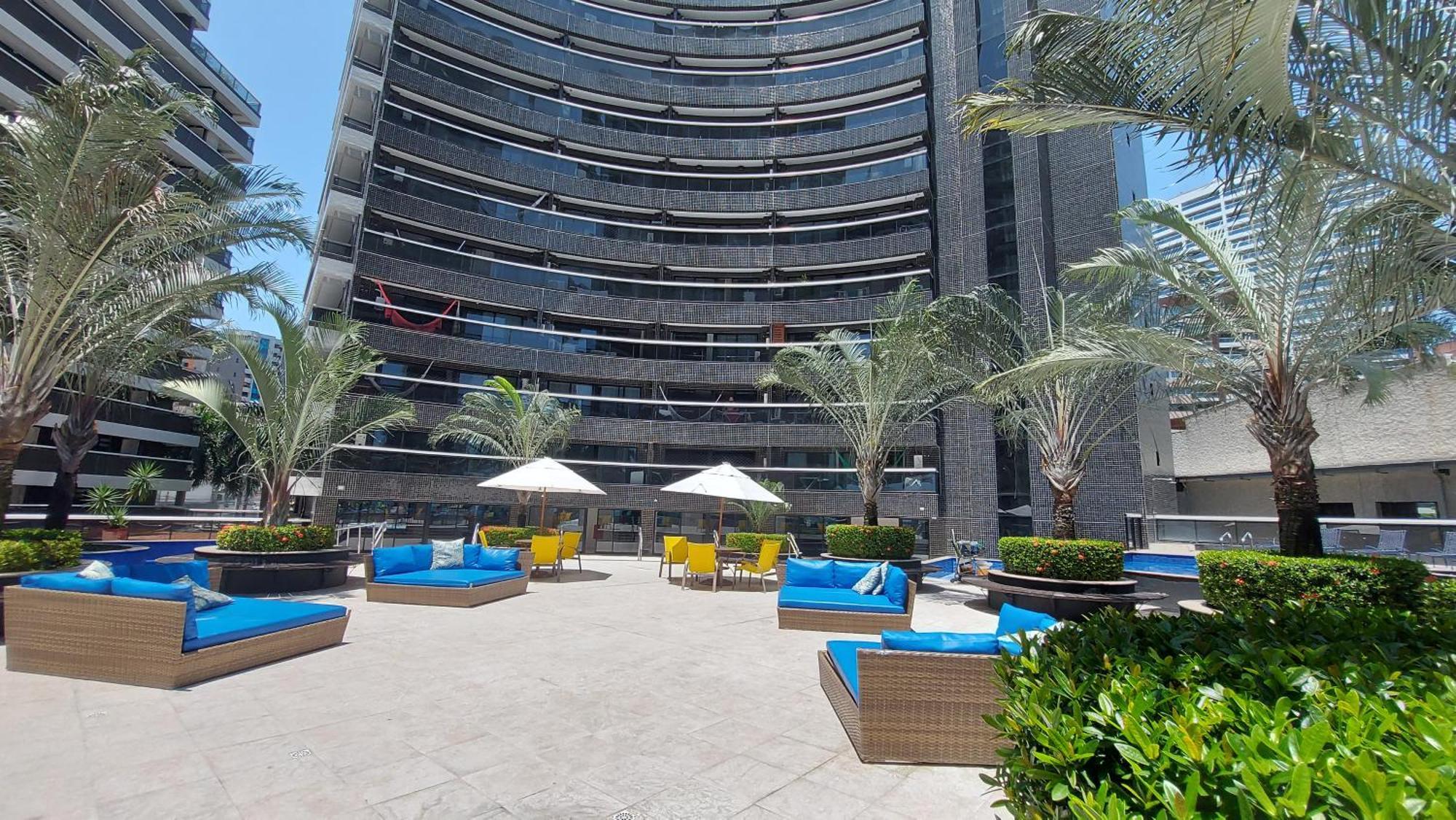 Apartmán Ed Landscape 3 Quartos Frente Mar Fortaleza  Exteriér fotografie