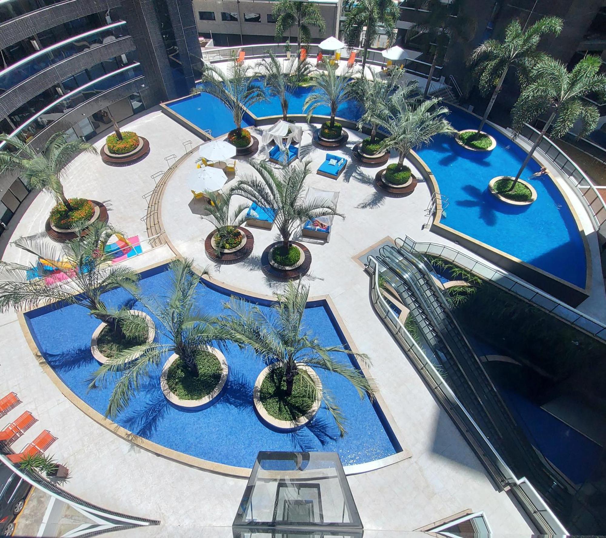 Apartmán Ed Landscape 3 Quartos Frente Mar Fortaleza  Exteriér fotografie