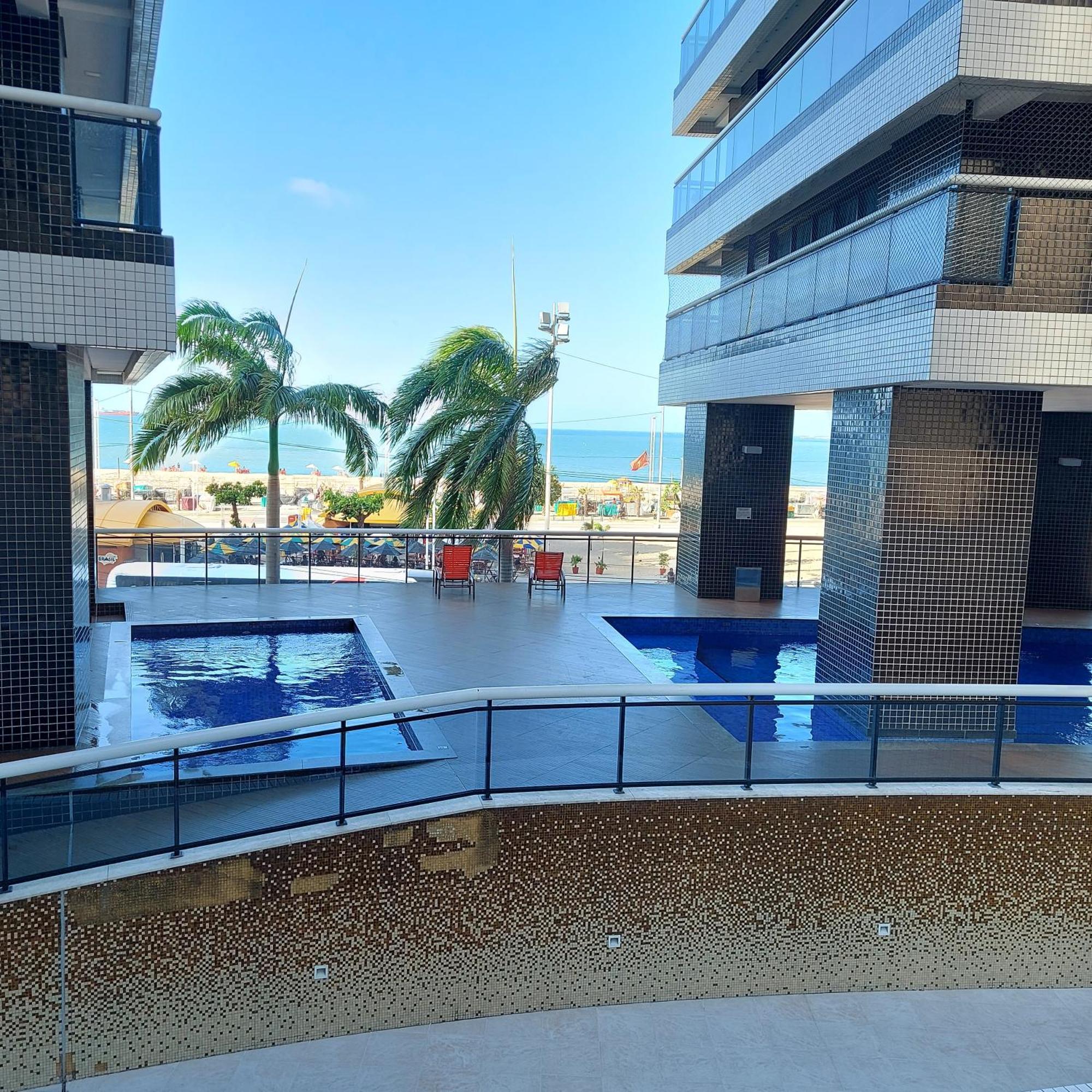 Apartmán Ed Landscape 3 Quartos Frente Mar Fortaleza  Exteriér fotografie