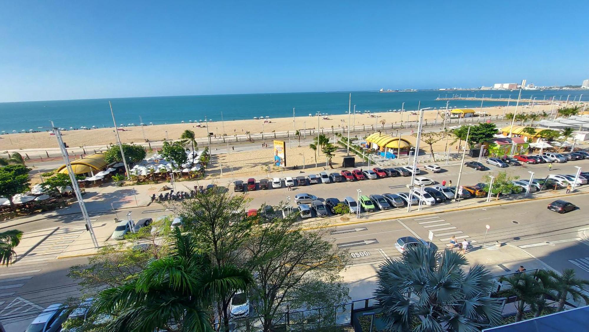 Apartmán Ed Landscape 3 Quartos Frente Mar Fortaleza  Exteriér fotografie