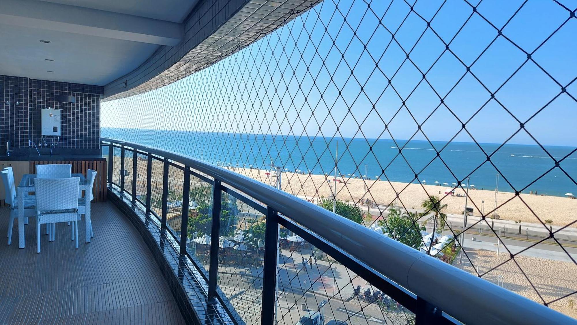 Apartmán Ed Landscape 3 Quartos Frente Mar Fortaleza  Exteriér fotografie