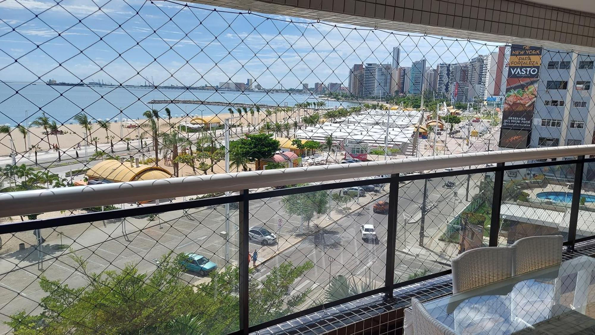 Apartmán Ed Landscape 3 Quartos Frente Mar Fortaleza  Exteriér fotografie